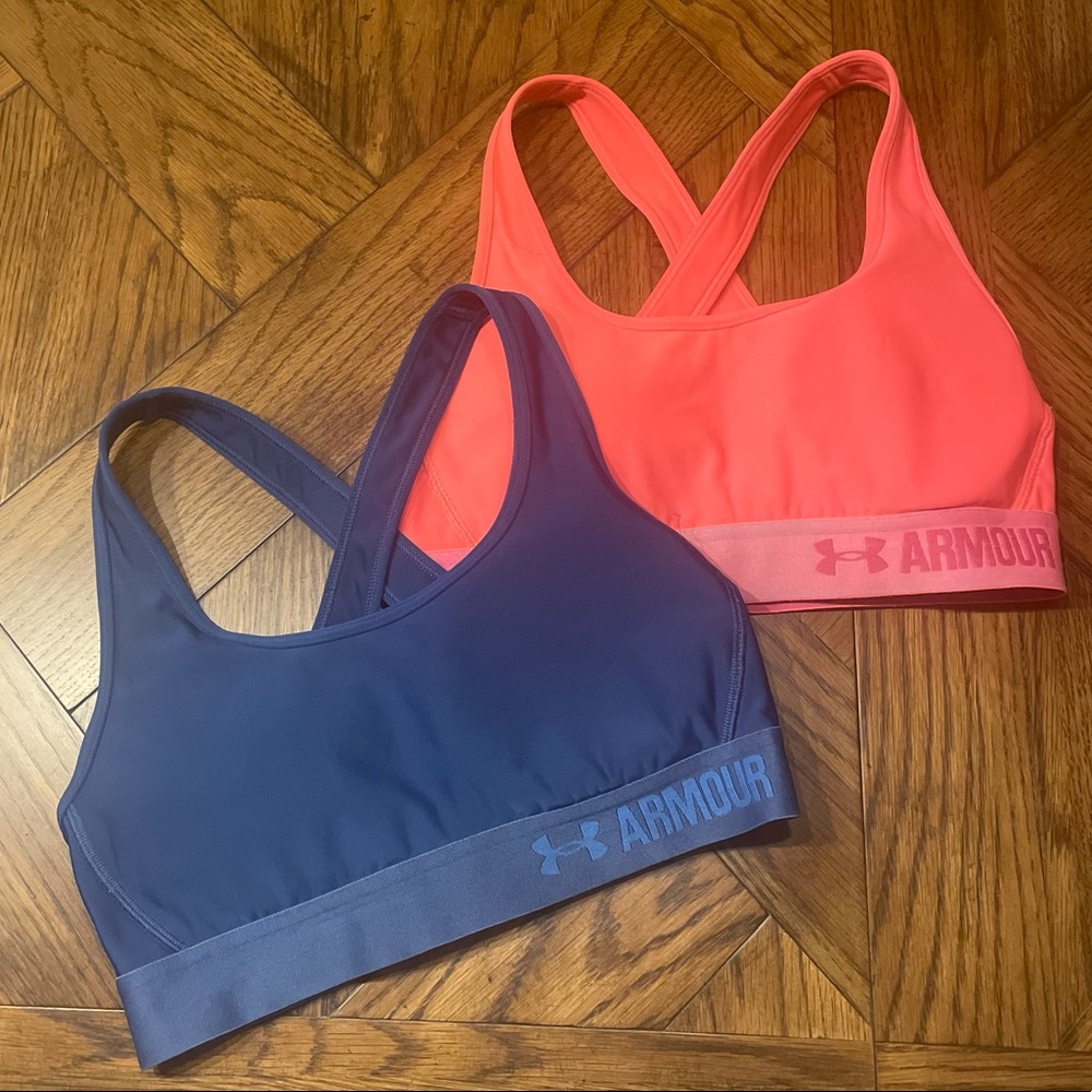 UA crossback sports bra bundle